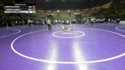 105 lbs Consolation - Jenniyah Duarte, Sanger vs Sierra Alamilla, Monache