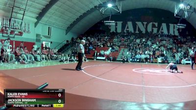 132 lbs Placement (16 Team) - Jackson Bingham, Adams Central vs Kaleb Evans, North Miami