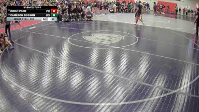 157 lbs Cons. Round 5 - Cameron Dobson, Richland vs Judah Parr, Sprague