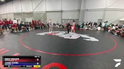 145 lbs Round 2 (6 Team) - Drew Brewer, Michigan Blue vs Cohen Daniel, Arkansas