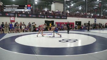 65 kg Semis - Derrick Cardinal, Jackrabbit Wrestling Club vs Maximus Brady, Panther Wrestling Club RTC