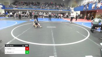 58 lbs Consolation - Asher Collier, Sperry Wrestling Club vs Austin Bruce, Salina Wrestling Club