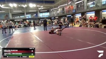 145 lbs Cons. Round 2 - Mitchell Brozenske, PWC vs Kellon Duncan, Unattached