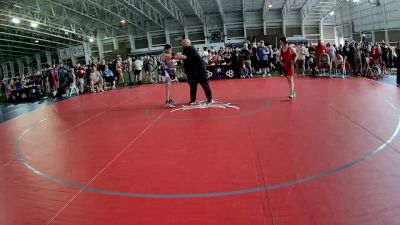 120 lbs Cons. Round 2 - Conner Holman, Utah vs Garrett Nelson, Stallions Wrestling Club