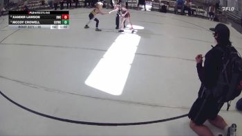 16 lbs 2nd Place Match - Xander Lawson, Beatrice Wrestling Club vs McCoy Crowell, Elm Creek Youth Wrestling Club