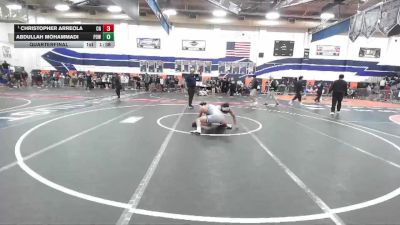 144 lbs Quarterfinal - Christopher Arreola, Clovis North vs Abdullah Mohammadi, Poway