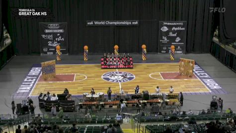 Great Oak HS "Temecula CA" at 2025 WGI Percussion/Winds World Championships