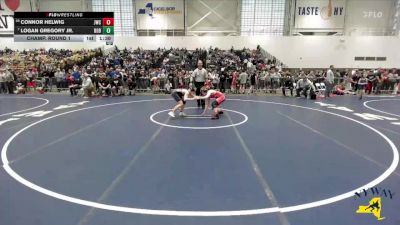 124 lbs Champ. Round 1 - Logan Gregory Jr., Anarchy Wrestling vs Connor Helwig, Journeymen Wrestling Club