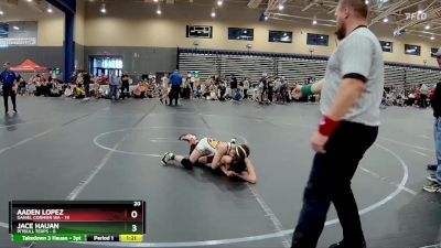 88 lbs Round 3 (8 Team) - Aaden Lopez, Daniel Cormier WA vs Jace Hauan, PitBull Terps