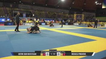 JUSTINE JOAN VAN DE BLAAK vs MICHAELA PINKAVOVÁ 2026 IBJJF European NoGi