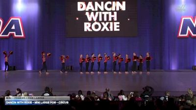 Dancin with Roxie - Mini Large Pom - Circus [2026 Mini - Premier - Pom - Large] 2026 NDA All-Star National Championship