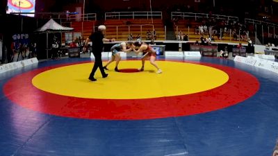 59kg Round 2 - Kiera Stedall, Edmonton Wrestling Club vs Olivia Mathezer, Brock WC