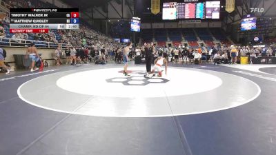 120 lbs Champ. Rd Of 64 - Timothy Walker Jr, CA vs Matthew Quigley, MI