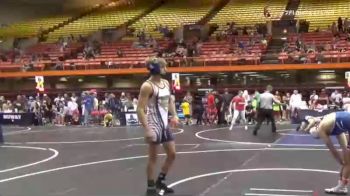 132 lbs Quarterfinal - Dylan Enriquez, Sartell vs Tanner Gerber, Crass Trained