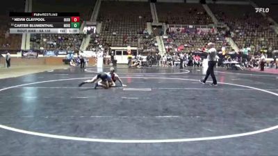 6A 138 lbs Champ. Round 2 - Carter Blumenthal, Northridge High School vs Nevin Claypool, Gulf Shores