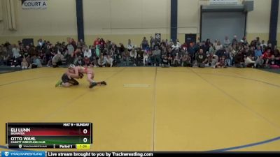 102 lbs Champ. Round 1 - Eli Lunn, BigWater vs Otto Wahl, Cadott Wrestling Club