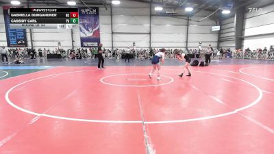 114 lbs Round Of 64 - Gabriella Bumgardner, NC vs Cassidy Carl, PA