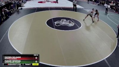 Quarterfinal - Zayden Delgado, Doniphan-Trumbull vs Parker Newman, Scotus Central Catholic