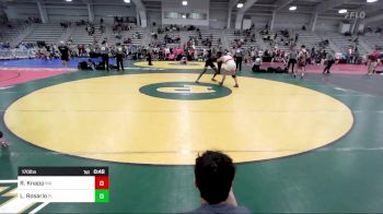 170 lbs Consolation - Rafael Knapp, MA vs Lawrence Rosario, FL