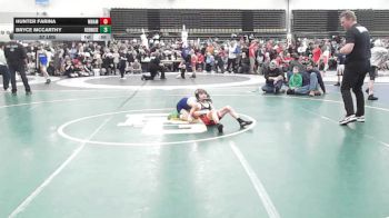 57 lbs Rr Rnd 1 - Hunter Farina, Maine Hammahs - ESC vs Bryce McCarthy, RedNose Wrestling School - ESC