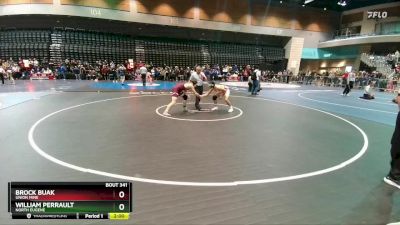 150 lbs Champ. Round 1 - Brock Buak, Union Mine vs William Perrault, North Eugene