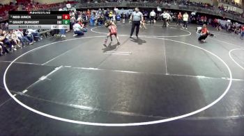75 lbs Quarterfinal - Reid Junck, Randolph vs Grady Burgert, Louisville Wrestling Club