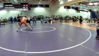 165 lbs Champ. Round 2 - Jake Robie, VA ELITE / vs Ryan Barone, Cavalier Wrestling Club