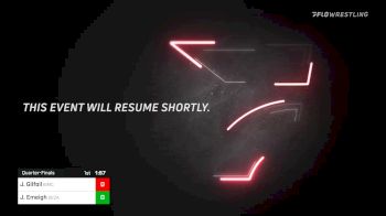 145 lbs Quarterfinal - Jakob Gilfoil, Bishop McDevitt vs Justin Emeigh, Delone Catholic