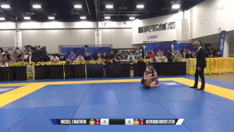 Katelyn Brooke Honeycutt Littlew vs Nicole J Mathew 2024 World IBJJF Jiu-Jitsu No-Gi Championship