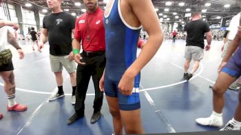 127 lbs Rr Rnd 2 - Evan Wright, NC National Team vs JP Sanders, Triumph Maize