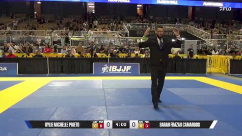 Kylie Michelle Prieto vs Sarah Frazao Camargos 2025 Pan Kids Jiu-Jitsu IBJJF Championship