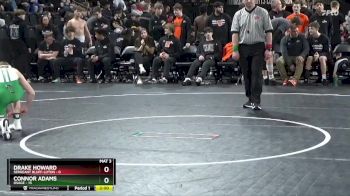 106 lbs Semis - Connor Adams, Osage vs Drake Howard, Sergeant Bluff-Luton