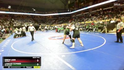 235 Class 1 lbs Cons. Round 3 - Loghan Sumner, Blair Oaks vs Drew Leer, Nevada