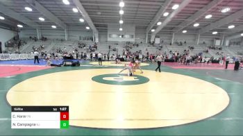 152 lbs Round Of 16 - Conner Harer, PA vs Nicholas Campagna, NJ