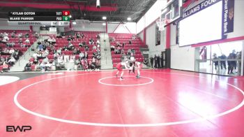 138 lbs Quarterfinal - Kylan Ooton, TUTTLE vs Blake Parker, PONCA CITY