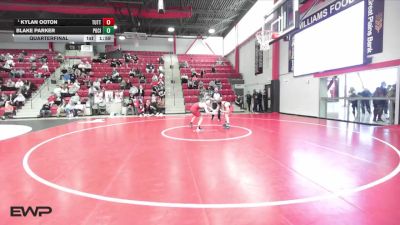 138 lbs Quarterfinal - Kylan Ooton, TUTTLE vs Blake Parker, PONCA CITY
