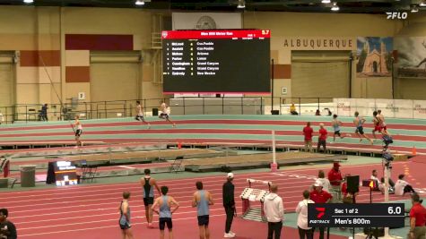 Men's 800m, Finals 1