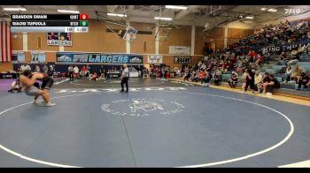 285 lbs Cons. Semi - Brandon Swain, Viewmont vs Siaosi Tupuola, Mountain Crest