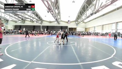 69 lbs Rr Rnd 5 - Christian Crespo, Jr., Yale Street vs Merrick Fraser, Warhawks Wrestling Inc. ES