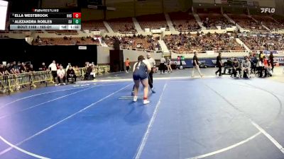 165-D1 Quarterfinal - Alezandra Robles, Sunnyside High School vs Ella Westbrook, Higley High School