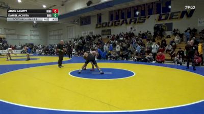 160 lbs Consolation - Aiden Arnett, Immaculate Conception (IL) vs Daniel Acosta, Randall (TX)