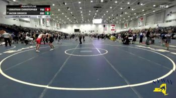 120 lbs Cons. Round 4 - Jonathan Christopher, Penfield Youth Wrestling Club vs Jacob Orozco, Deep Roots Wrestling Club