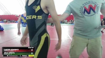 126 lbs Semis & Wb (16 Team) - Zachary Bartels, Canton C-Hawks A vs Evan Remer, Millie Lacs