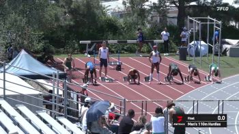 Men's 110m Hurdles Track, Finals 1