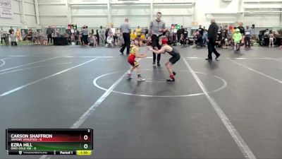 48 lbs Round 1 (6 Team) - Carson Shaffron, Armory Athletics vs Ezra Hill, Ohio Gold 10K