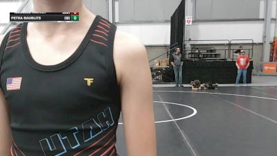 67 lbs Semis - Isabelle Harvey, St. Maries Wrestling Club vs Petra Baublits, Cruiser Wrestling Club