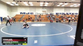 141 lbs 3rd Place Match - Emmanuel Plascencia, Fresno City College vs Kymani Capri, College Of Redwoods