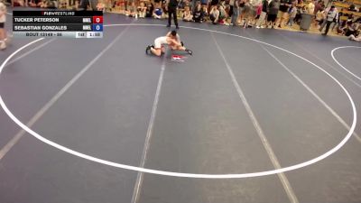98 lbs Cons. Semis - Tucker Peterson, MN Elite vs Sebastian Gonzales, MN Elite
