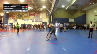 175 lbs Cons. Round 2 - Cedric Dube, Upland vs Myles Navarro, Temescal Canyon