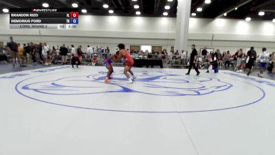 144 lbs Cons. Round 2 - Brandon Rizo, FL vs Demorius Ford, TN